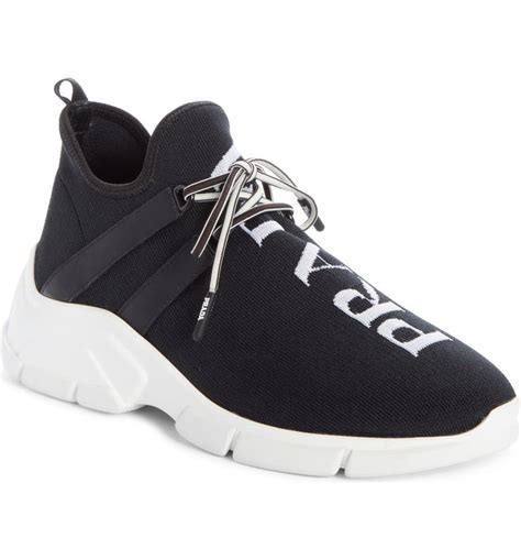 prada sock sneakers women's|Prada sneakers no closet.